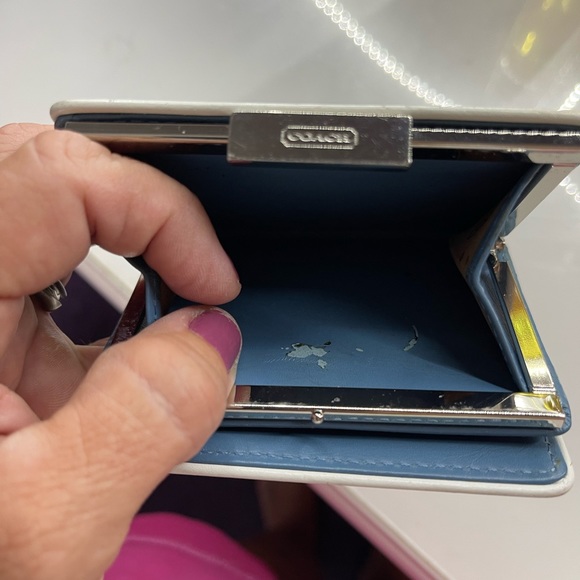 Coach wallet blue - Picture 6 of 6